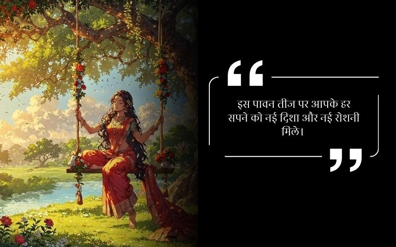 Hariyali Teej Wishes Quotes