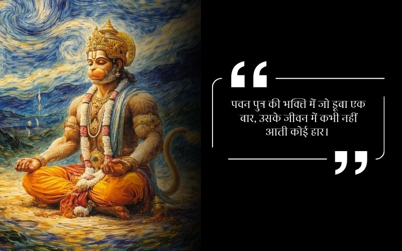 हनुमान जी शायरी 2 लाइन एटीट्यूड