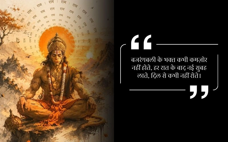 Status सुविचार हनुमान जी शायरी