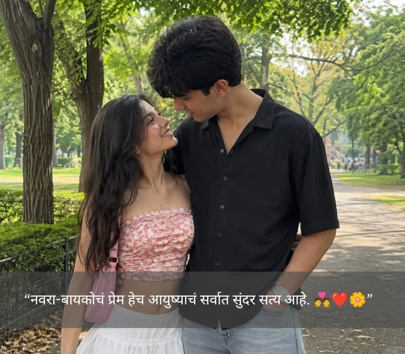 Navra Bayko Love Quotes In Marathi For Husband