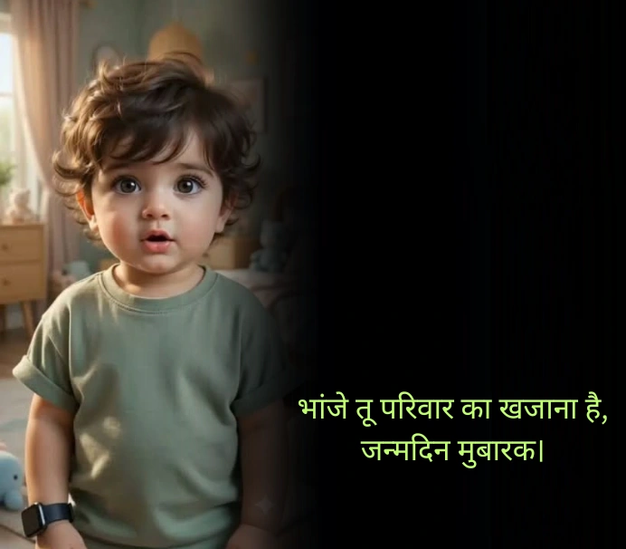 Bhanje Ke Liye Status Bhanja Birthday Wishes
