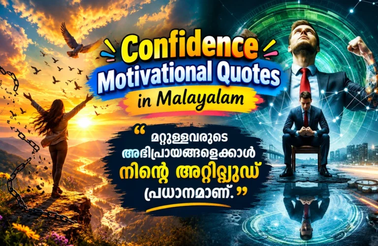 60+ Best Confidence Motivational Quotes in Malayalam | Wishcaption.com