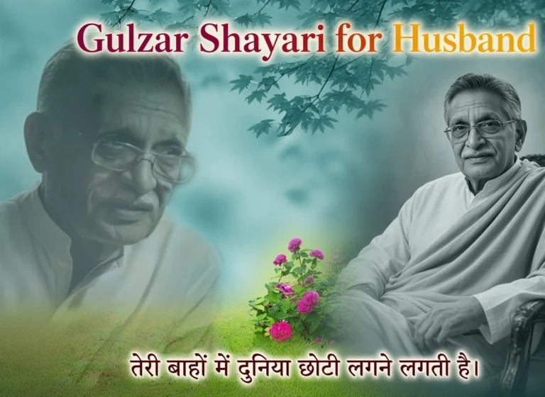 100+ Best Gulzar Shayari for Husband – तू है तो ज़िंदगी पूरी लगती है। 100+ Best Gulzar Shayari for Husband – तू है तो ज़िंदगी पूरी लगती है।