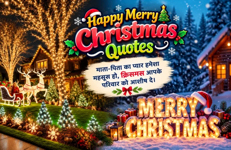150+ Best Merry Christmas Quotes – Positive Festive Messages that Spread Happiness🎄