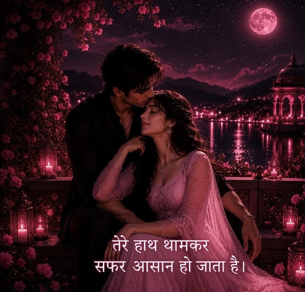 Romantic Love Gulzar Shayari for Husband