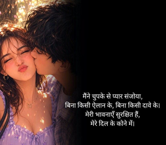 Romantic Unexpressed Hidden Love Quotes
