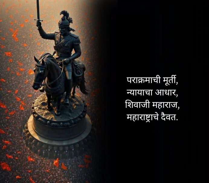 Shiv Jayanti Quotes in Marathi One Line