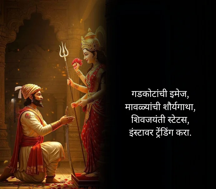 Shiv Jayanti Quotes in Marathi for Instagram