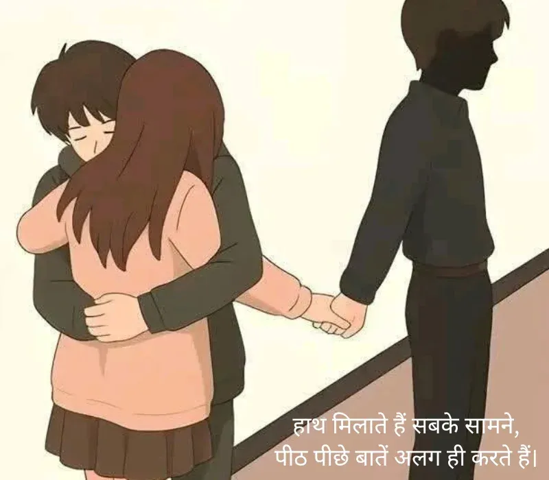 दिखावे के रिश्ते शायरी