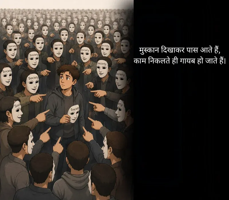 दिखावे के रिश्ते शायरी