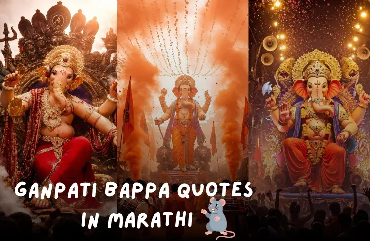 90+ Best Ganpati Bappa Quotes in Marathi : गणराया जय | Wishcaption 90+ Best Ganpati Bappa Quotes in Marathi : गणराया जय | Wishcaption