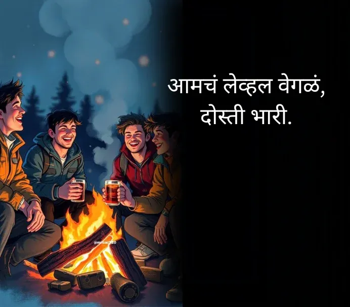 Dosti Caption in Marathi
