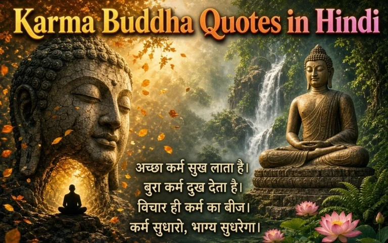 50+ Best Karma Buddha Quotes in Hindi : सोच बदलो, कर्म बदलो। 50+ Best Karma Buddha Quotes in Hindi : सोच बदलो, कर्म बदलो।