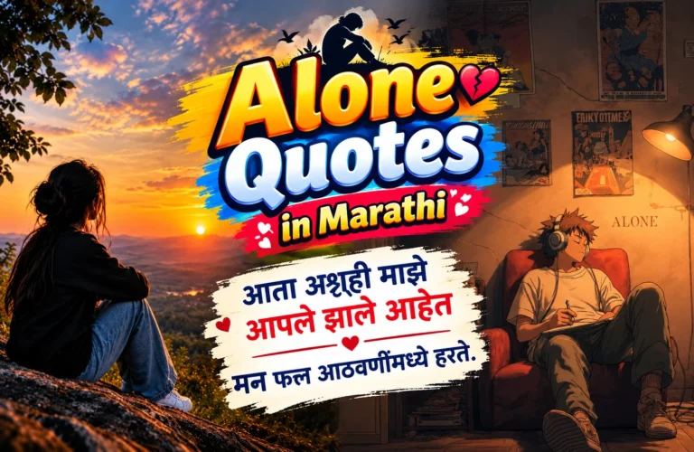 150+ Best Alone Quotes in Marathi | प्रेम मिळाले पण शांती हरवली – Wishcaption.com 150+ Best Alone Quotes in Marathi | प्रेम मिळाले पण शांती हरवली – Wishcaption.com