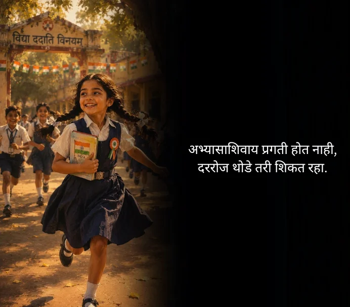 School शालेय सुविचार मराठी छोटे