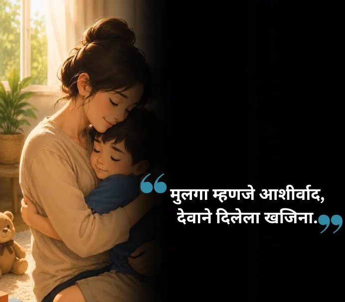 Son Love Quotes in Marathi