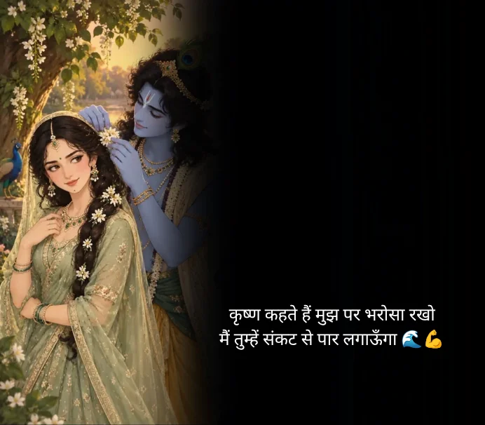 Trust Krishna Quotes in Hindi