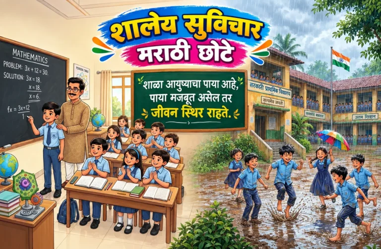 100+ Best शालेय सुविचार मराठी छोटे | विद्यार्थ्यांसाठी | Wishcaption.com 100+ Best शालेय सुविचार मराठी छोटे | विद्यार्थ्यांसाठी | Wishcaption.com