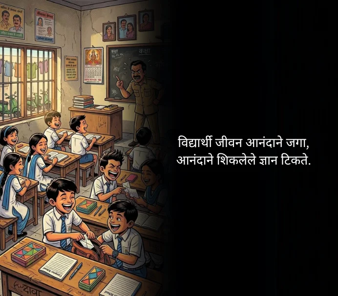 शालेय सुविचार मराठी छोटे अर्थ